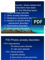 Anxiety Disorders