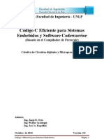 Codigo C Eficicnete para Sistemas Embebidos y Code Warrior 2011