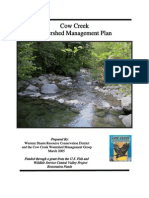 Cow Creek Watershed Management Plan