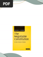 Buy ebook The Negotiable Constitution On the Limitation of Rights 1st Edition Grégoire C. N. Webber cheap price