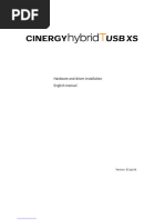 Cinergy Hybrid t Usb Xs Hardware and Driver Installation