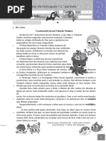 Avaliação intercalar - 1.º Período_Português 4º ano