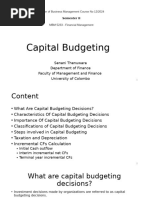 Captal Budgeting