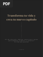 transforma tu vida y crea tu nuevo capitulo