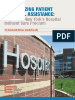 Incentivizing Patient Financial Assistance: How To Fix New York's Hospital Indigent Care Program