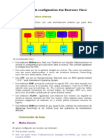 Configuration Routeur Cisco