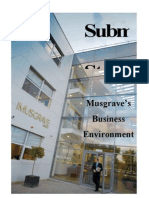 Musgrave's Business Environment Assignment