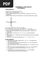 Polynomial x