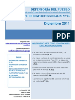 Reporte N°94 - Diciembre - 2011