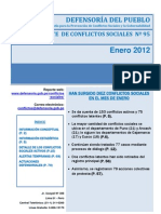 Reporte N°95 - Enero - 2012