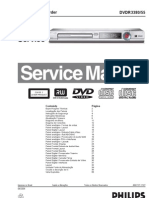 Manual Servico DVD Philips Dvdr3380