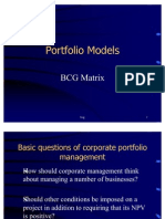 Portfolio Models