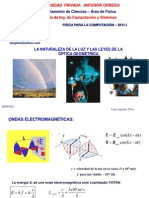 Luz y Leyes de Optica Geom - 2011 - I