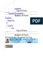 Upload A Document Search Documents Explore Sign Up Log In: Top of Form Bottom of Form