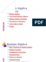 Boolean Alzebra, Minterms and Maxterms