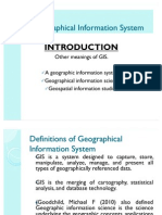 Geographical Information System