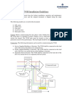 TVSS Installation Guidelines-Rev 1