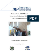 BFA 2009, EU-ASEAN Public Diplomacy - Business Networking (Integrated Report)