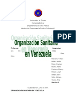 Organizacin Sanitaria en Venezuela