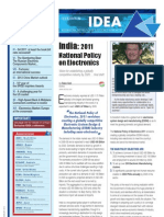 India:: 2011 National Policy On Electronics