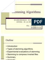 Stemming Algorithms