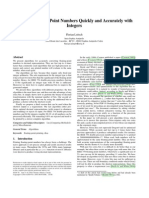 Printing Floating-Point Numbers Quickly and Accurately With Integers