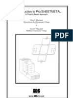 An Introduction To Pro/SHEETMETAL: A Project Based Approach