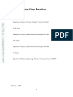 S. L. Sondhi Et Al - Continuous Quantum Phase Transitions