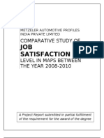 Satisfaction Report