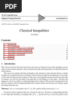 Classical Inequalities - Ivan Matic