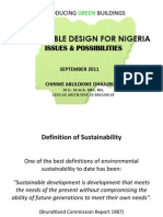 Green Buildings For Nigeria