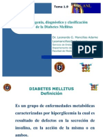 Etiopatogenia, Diagnóstico y Clasificación