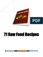 71 Raw Food Recipes