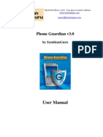 Phone Guardian V 3 0 User Manual