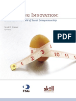 Measuring Innovation - Mark R Kramer (Skoll and FSG Report 2005)