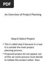 Ch-3An Overview of Project Planning