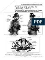 Air-Pak 75 SCBA - User Manual. 595118-01 - E