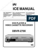 Service Manual: DBVR-2700