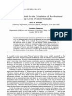 Brian T. Sutcliffe and Jonathan Tennyson - Variational Methods For The Calculation of Rovibrational Energy Levels of Small Molecules