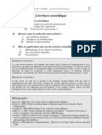 L'écriture Scientifique