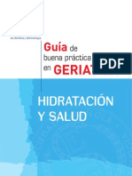 Guía de Buena Práctica Clínica en Geriatría - Hidratación y Salud