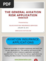 Aviation Application Webinar