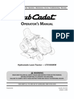 Owner's Manual Cub Cadet 1020