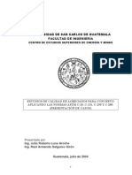 Estudio de Calidad de Agregados para Concreto Aplicando Las Normas Astm c33, c295 y c289