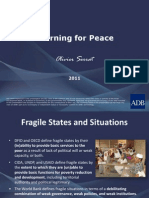 Learning For Peace