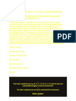 Approach To Quadriplegia