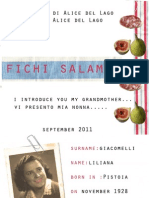 Fichi Salame... : Le Ricette Di Alice Del Lago Recipes of Alice Del Lago