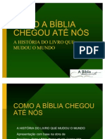 A Escrita Da Biblia