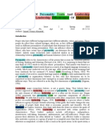 The Impact of Personality Traits and Leadership Styles On Leadership Effectiveness of Malaysian Managers