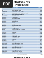 Pressure-Pro Price Book Feb 23 2012